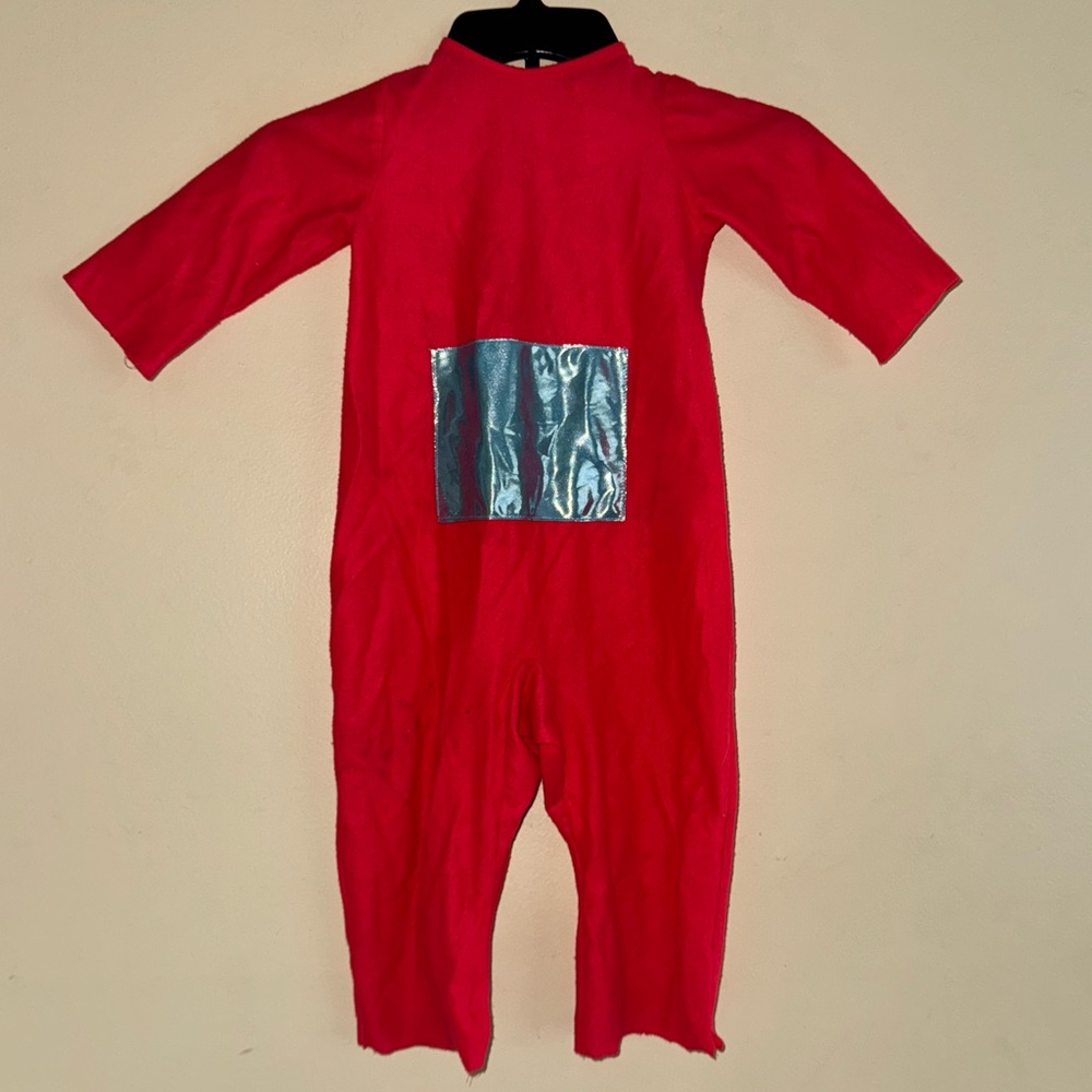 Vintage 90s Teletubbies Red Po Kids Child Sz 1-2 Halloween Costume No Hat